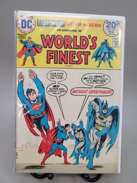 1974 DC , World's Finest comic