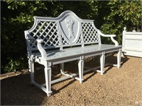 Accents of France Roquefeuille Garden Bench READ