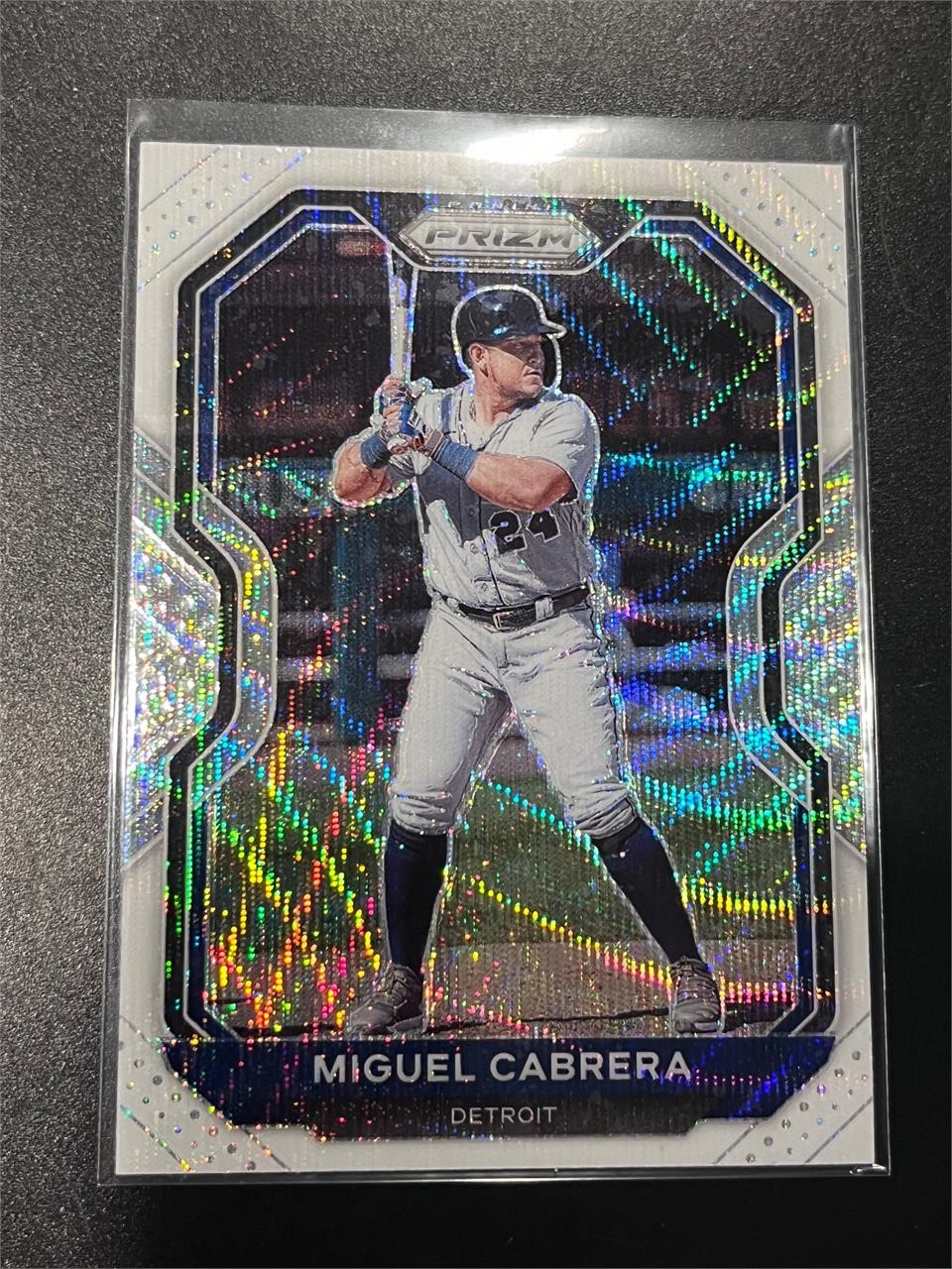 Miguel Cabrera White Wave Prizm