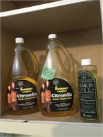 citronella & lemon oil