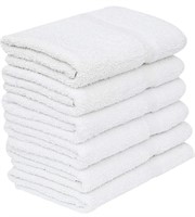 4 PACK WHITE CLASIC TOWELS 52x26IN