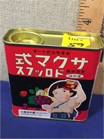 1988 Japan Candy Tin 3x4x 1.5"