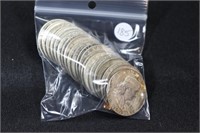 Bag Lot - Roll - Mixed Date Franklin Half Dollars