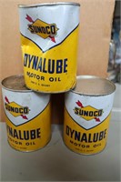 Sunoco Oil Cans