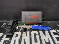CobraTec Large FS-X Blue Knife
