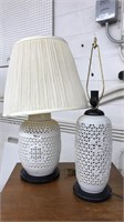 2 ORIENTAL TABLE LAMPS