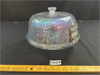 NWT Iridescent Acrylic Cake Dome