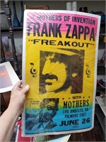 1971 Frank Zappa Concert Poster