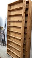 1 Pine shelf 90 tall 36 wide 6 deep *load