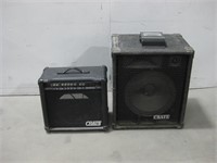 Two Music Amps & Stereo Amplifier See Info