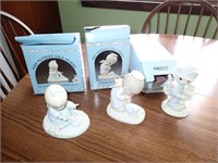 3 Precious Moments Figurines as shown