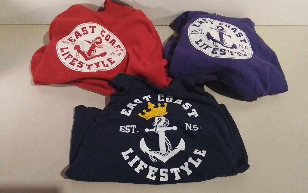 Two East Coast Lifestyle Hoodies & Tank Top XL