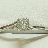 $3600 PT950 Diamond(0.26ct) Ring