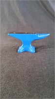 Blue Metal Mini Anvil