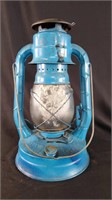Vintage Dietz No. 8 Blue Lantern