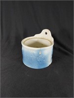 Vintage Salt Glaze Stoneware Blue/white Salt Crock