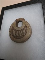 US NAVY PADLOCK IN FRAME