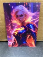 Supergirl 6x8 inch acrylic print ,some are high