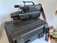 Sharp VHS Camera & Case