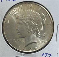 1926 Peace  Dollar MS
