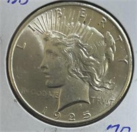 1925 Peace  Dollar MS