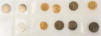 Coin California Gold Tokens 11 Types