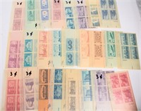 Stamps 25 3¢ Commemorative Plate Blocks
