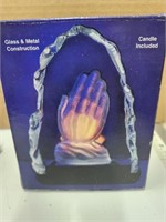 Praying Hands Candle Holder Giftco