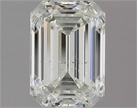 Gia Certified Emerald Cut 2.07ct Si2 Diamond