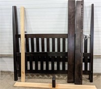 King Size Solid Maple 4 poster bed (Wheatons)