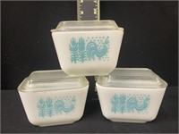 Pyrex Amish Butterprint 501 Refrigerator Dishes