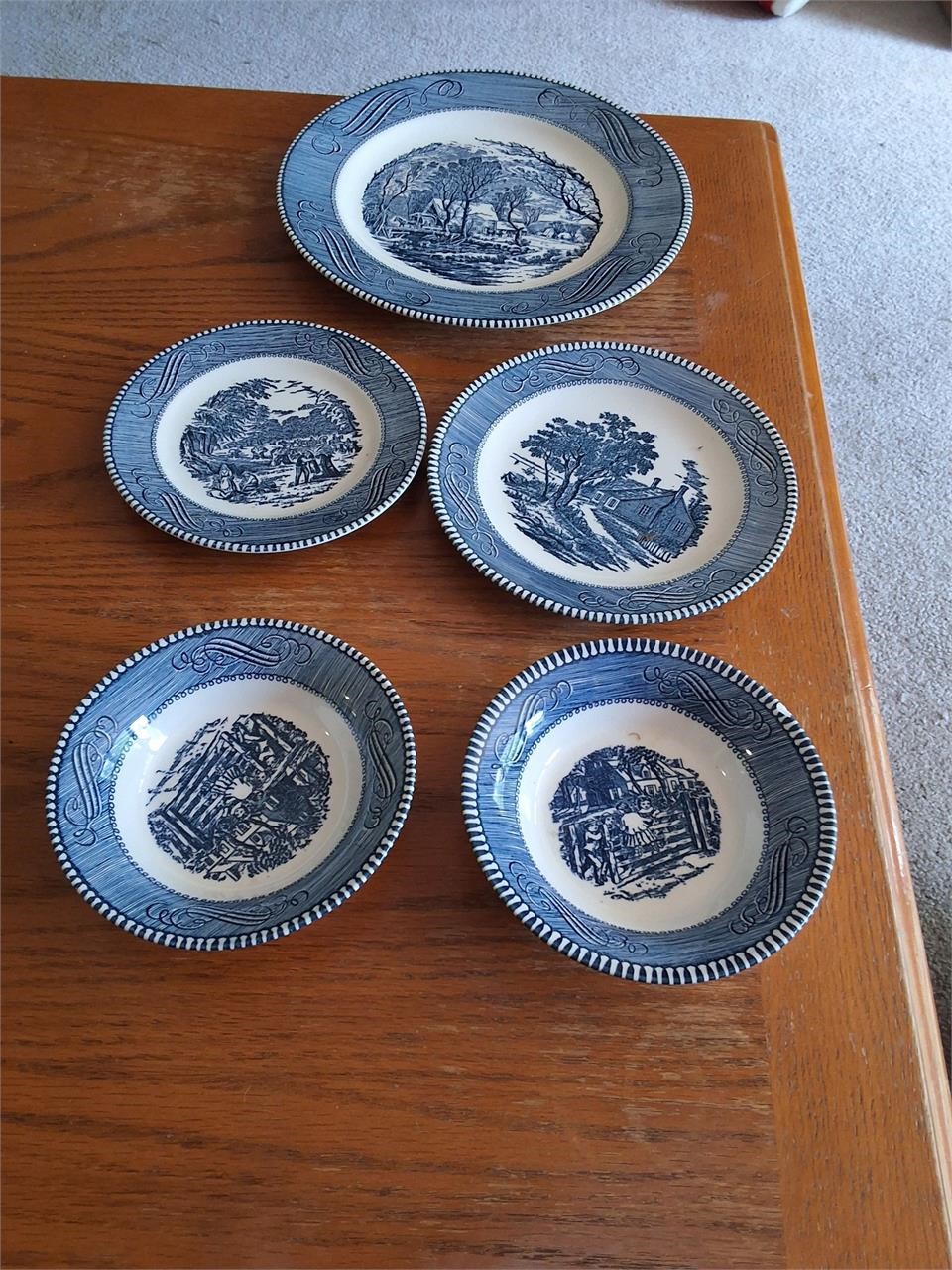 Vintage dishes