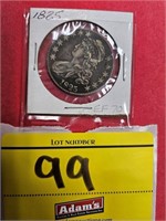 1825 CAPPED BUST 50 CENT PIECE