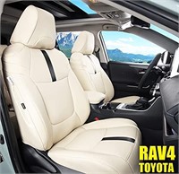 LULUDA Custom Fit RAV4 Seat Covers for Toyota RAV