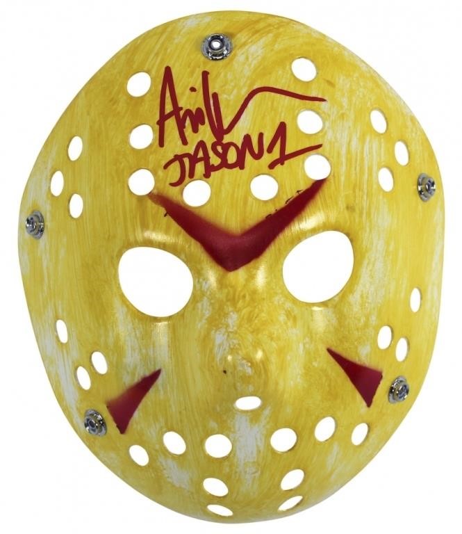 Ari Lehman Signed Jason "Friday the 13th" Mask I