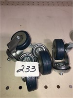 Four 2" Caster Wheels