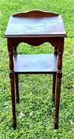 VTG WOODEN TELEPHONE TABLE