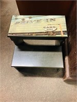 Vintage small step stool