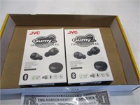 2 JVC Gummy Earbuds - Work