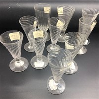 Vintage Cordial Glasses