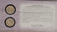 Special First Day Of United States Mint P&D Dollar