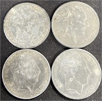 1941- Bel 5FR coins