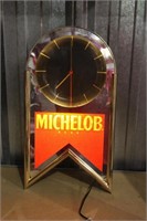 Michelob electric clock