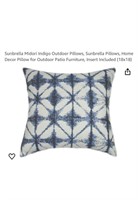 Sunbrella Midori Indigo Outdoor Pillows
