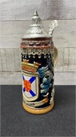 Western Germany Nova Scotia Beer Stein 8"