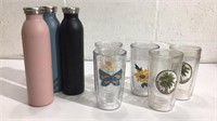 5 Tervis & 3 Other Tumblers M9C