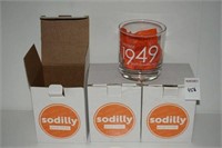 LOT OF 3 SODILLY GOOD TIMES CUPS