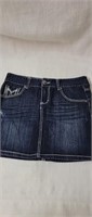 Maurices sz 5/6 women's regular denim skirt