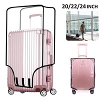 P3197  Lieonvis Clear Luggage Sleeve Cover, 20/22/