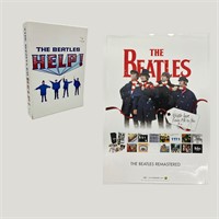 Beatles Help! Box Set & Promo Poster Lot of 2